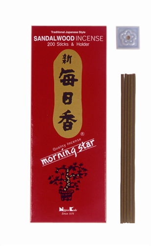 SANDALWOOD 200 STICKS MORNING STAR