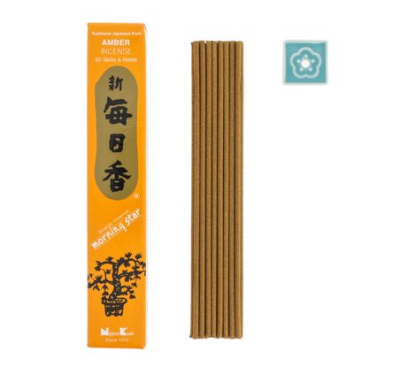 Comprar AMBER 50 STICKS MORNING STAR  NIPPON KODO