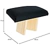Comprar BANQUETA DE MEDITACION NEGRA TAPIZADA  - BANC DE MEDITATION TIERRA ZEN