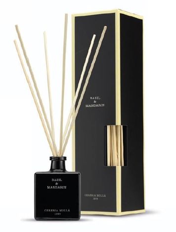 BASIL & MANDARIN 100ml REED DIFFUSER MIKADO