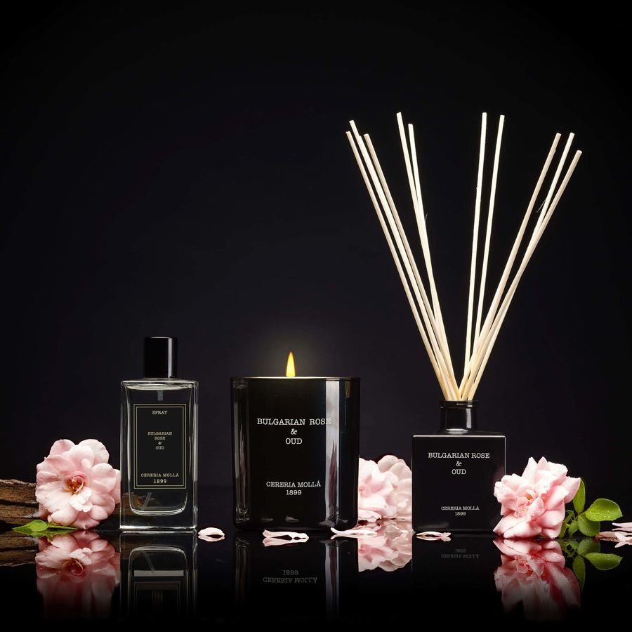 BULGARIAN ROSE & OUD 100ml REED DIFFUSER Kafuh fragancias