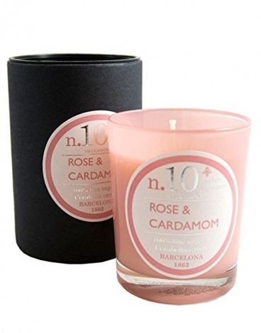 ROSE & CARDAMON N&ordm; 10 100% FINE VEGETAL CANDLE
