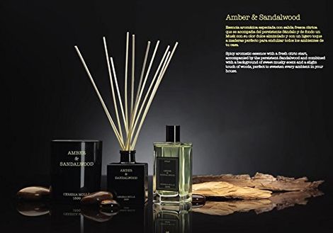 Comprar AMBER & SANDALWOOD 200ml REED DIFFUSER REFILL CERERIA MOLLA 1899