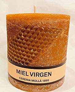 Comprar MIEL VIRGEN 8 X 8 VELA ARTESANA CERERIA MOLLA 1899