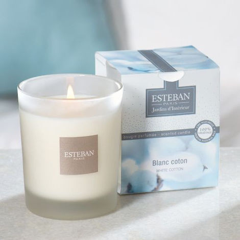 Comprar BLANC COT&Oacute;N BOUGIE PARFUMEE ESTEBAN PARIS