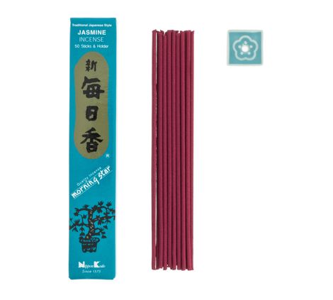 Comprar JAZMIN INCENSE MORNING STAR 50 STICKS NIPPON KODO