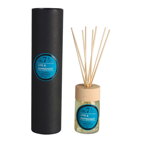 LIME & PEPPERMINT 100ml REED DIFFUSER - MIKADO