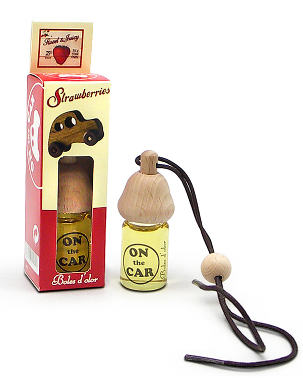 STRAWBERRIES ON THE CAR AMBIENTADOR DE COCHES 8ML