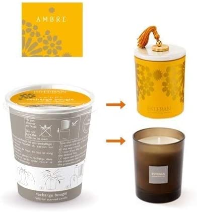 Comprar AMBRE 180GR  6.3 OZ RECARGA VELA PERFUMADA ESTEBAN PARIS