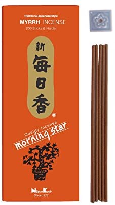 MYRRH 200 STICKS INCENSE MORNING STAR