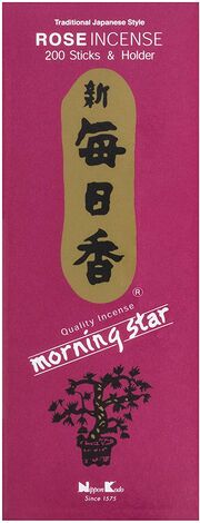 Comprar ROSA INCENSE 200STICKS & HOLDER NIPPON KODO