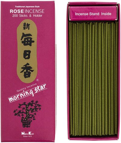 Comprar ROSA INCENSE 200STICKS & HOLDER NIPPON KODO
