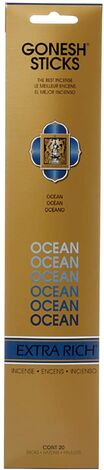 Comprar OCEAN 20 STICKS INCIENSO GONESH GONESH & HARI DARSHAN