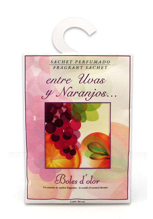 ENTRE UVAS Y NARANJOS SACHET PERFUMADO 90ML