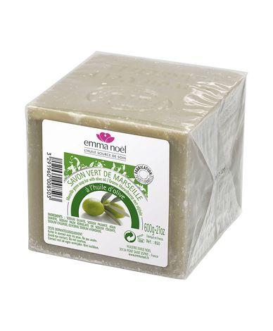 SAVON VERT DE MARSEILLE A L' HUILE D' OLIVE 600gr