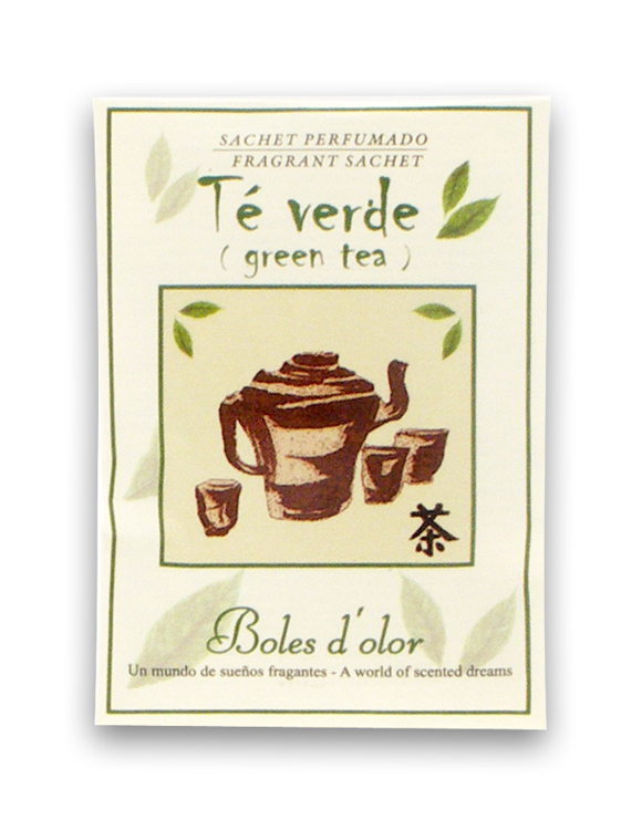 TE VERDE SACHET MINI PERFUMADO 20ML