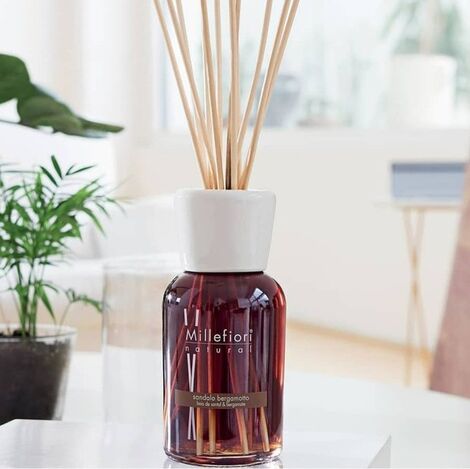 Comprar SANDALO & BERGAMOTTO 500ml REED DIFFUSER MILLEFIORI MILANO