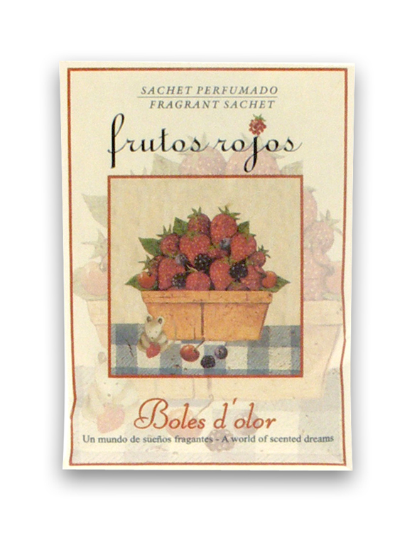 FRUTOS ROJOS SACHET MINI PERFUMADO 20ML