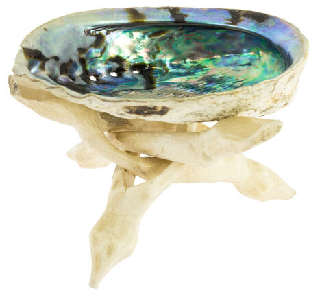 Comprar TRIPODE MADERA PARA CONCHA ABALONE TIERRA ZEN