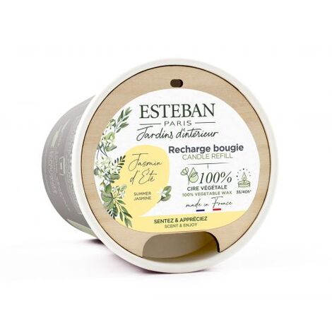 Comprar JASMIN D' ETE BOUGIE 180gr RECHARGE BOUGIE ESTEBAN PARIS