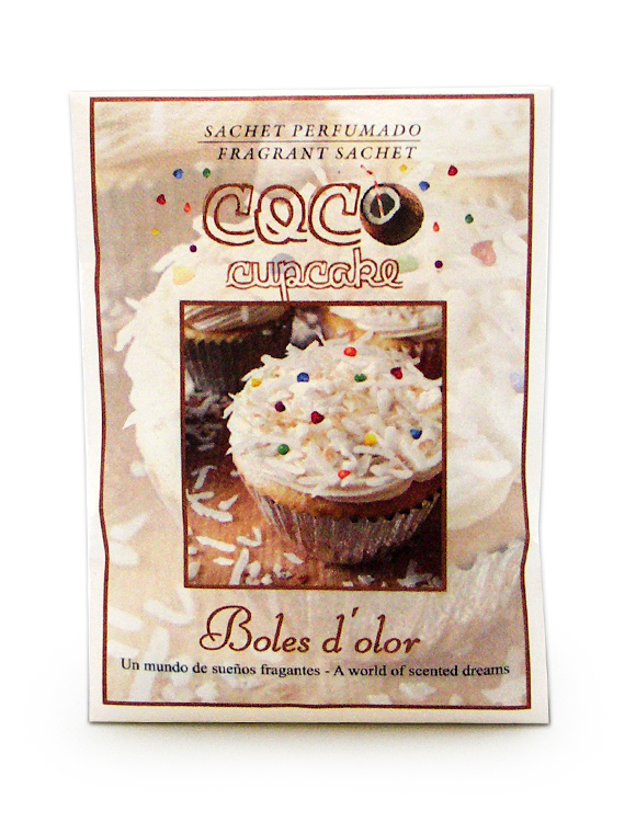COCO CUPCAKE SACHET MINI PERFUMADO 20ML