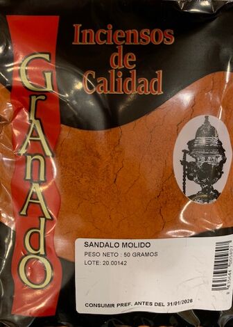 Comprar SANDALO MOLIDO 50GRS. GRANADO