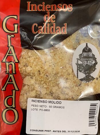 Comprar INCIENSO MOLIDO 50grs GRANADO