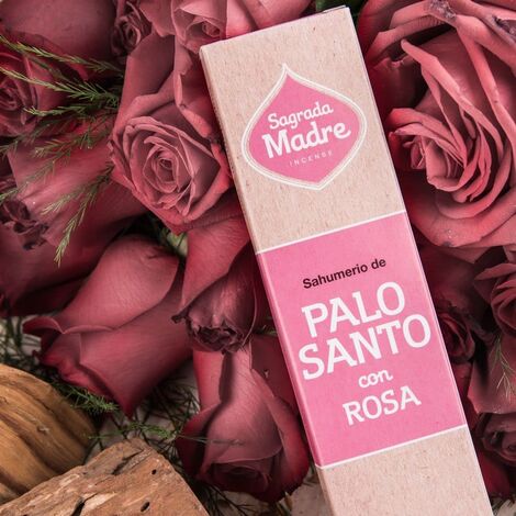 Comprar PALO SANTO & ROSAS 8 STICKS SAGRADA SAGRADA MADRE 