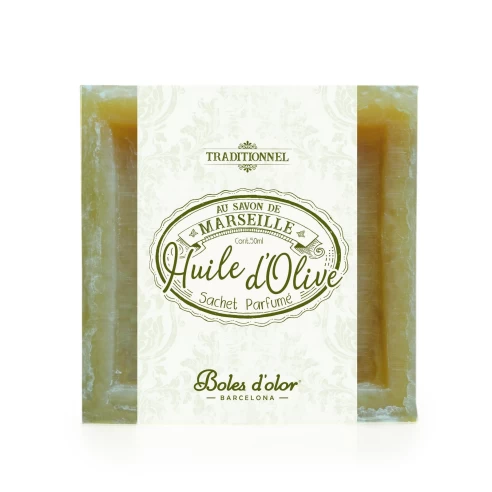 HUILE D' OLIVE SACHET PARFUME AU SAVON DE MARSEILLE