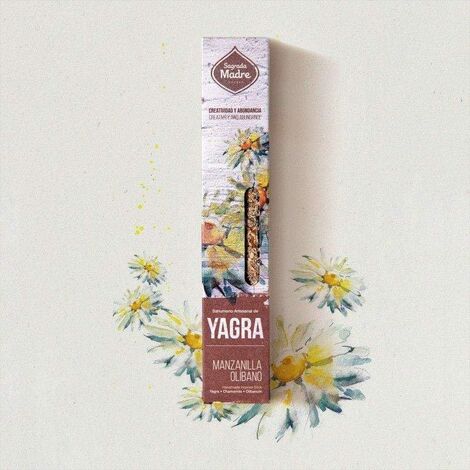 Comprar YAGRA MANZANILA OLIBANO 6 STICKS  SAGRADA MADRE 