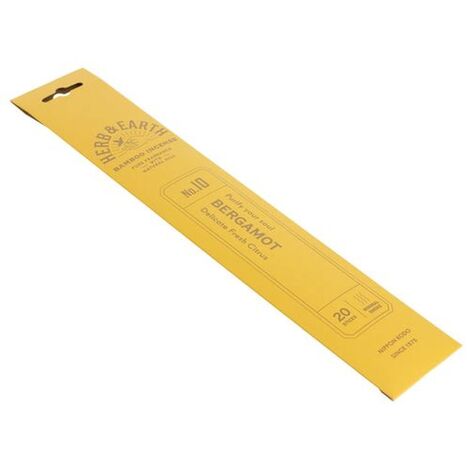 Comprar BERGAMOTA 20 STICKS HERB & EARTH NIPPON KODO