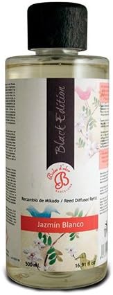 Comprar JAZMIN BLANCO 500ml BLACK EDITION RECARGA BOLES D'OLOR