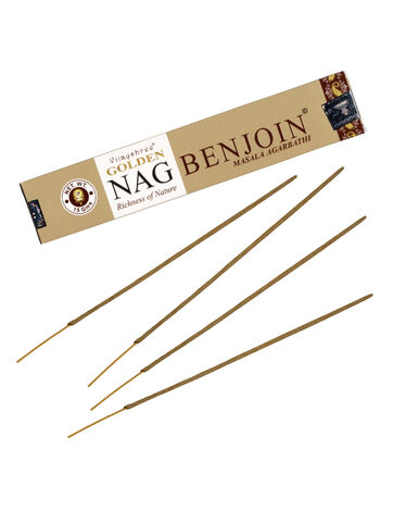 BENJUI NAG GOLDEM 15grs STICKS INCIENSO