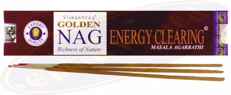 Comprar LIMPIEZA ENERGETICA NAG GOLDEN 15gr STICK VIJAYSHREE FRAGRANCE