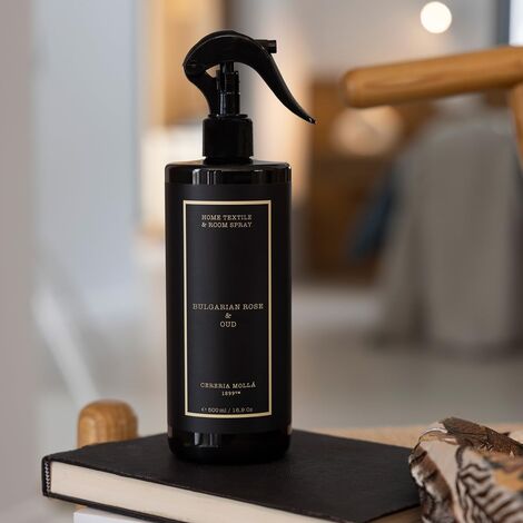 Comprar BULGARIAN ROSE & OUD 500ml HOME TEXTILE & ROOM SPRAY CERERIA MOLLA 1899