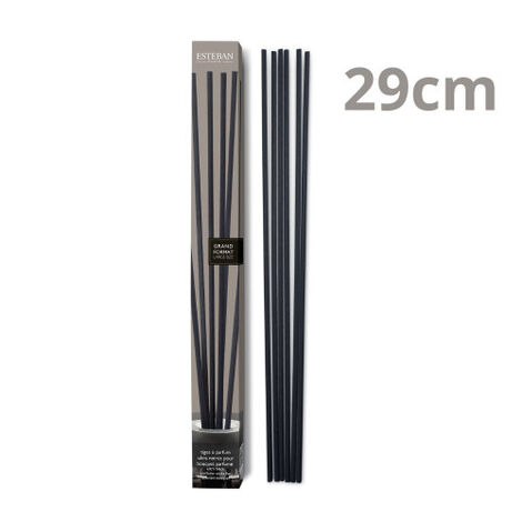 TIGES 29cm &Agrave; PARFUM ULTRA NOIRES POUR BOUQUET 