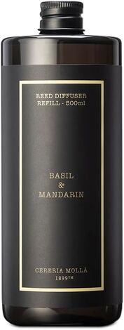 BASIL & MANDARIN 500ml REED REFILL DIFFUSER 16.9fl.oz