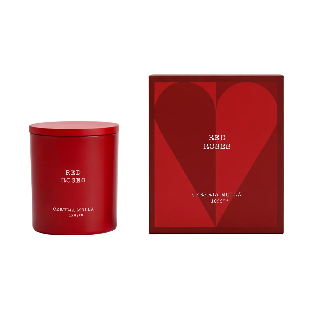 Comprar RED ROSES 230gr VELA VASO 1 MECHA  CERERIA MOLLA 1899