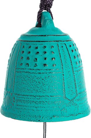 TURQUESA 5.5.cm CAMPANA FENG SHUI FURIN