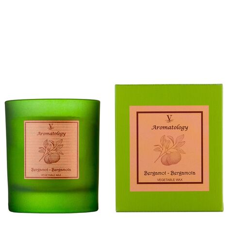 BERGAMOTA VELA CERA VEGETAL 200gr AROMATOLOGY