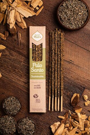 PALO SANTO & SALVIA 8 STICKS by SAGRADA MADRE