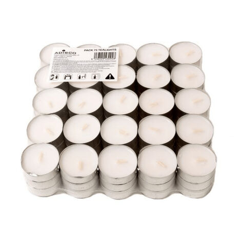 75 TEALIGHTS 4 HORAS 