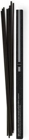 TIGES - 10 VARILLAS 60cm ULTRA NOIRES POR BOUQUET-MIKADO