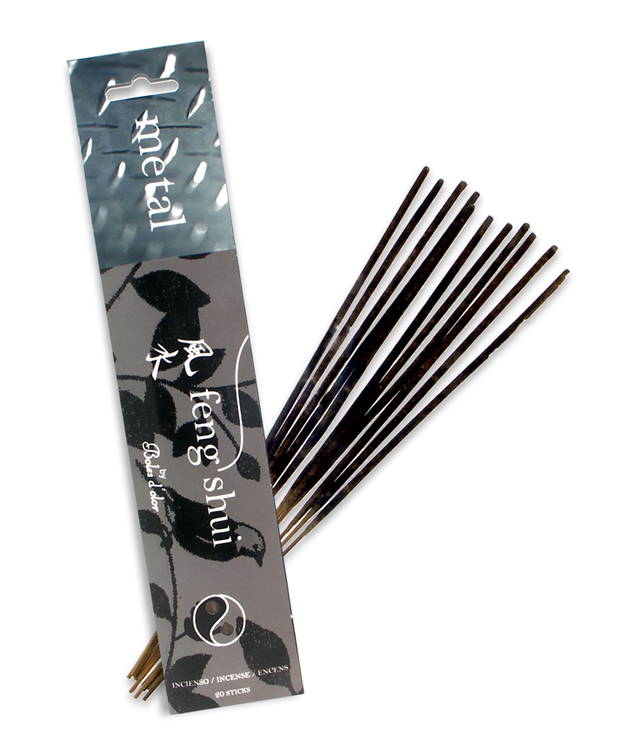 METAL 20 LONG BAMBOO STICKS FENG-SHUI 